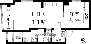 小千谷産業ビル【402号室】の間取り