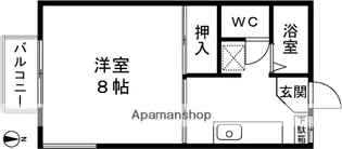 ライブリーBOX【102号室】の間取り