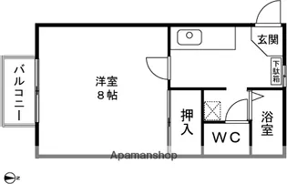 ライブリーBOX【201号室】の間取り