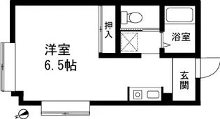 新栄ハイツ平沢【203号室】の間取り