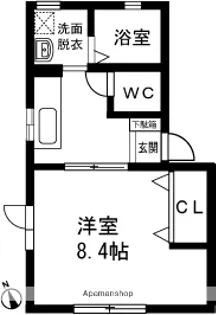 エクセル3【1階】の間取り