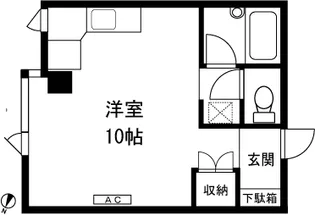 新栄ビル【303号室】の間取り