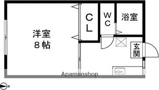 ハイム望【201号室】の間取り