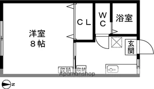 ハイム望【102号室】の間取り