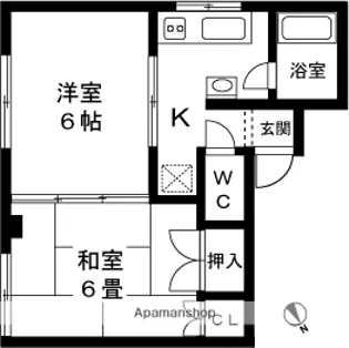 ステラ【101号室】の間取り