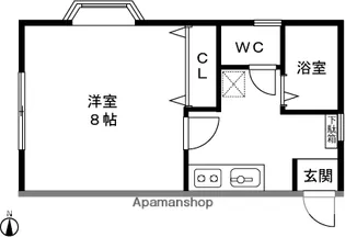エミグラント【2階】の間取り
