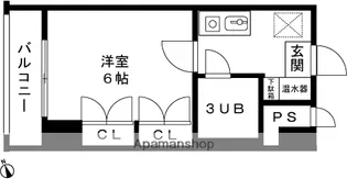 レクセル長岡【411号室】の間取り