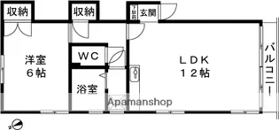 ライトハイム【101号室】の間取り