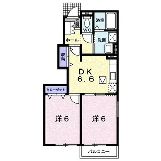 グランメゾン M【1階】の間取り