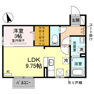 アルビレオ城内【1階】の間取り