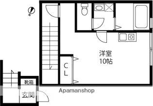 ガーデンテラス【104号室】の間取り