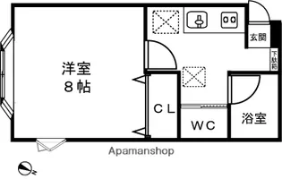 シティパル【2階】の間取り