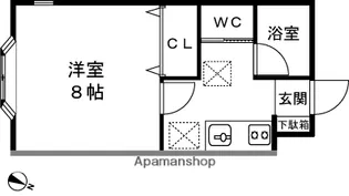 シティパル【202号室】の間取り