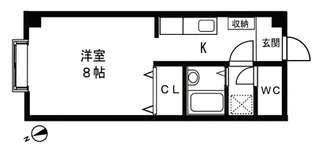 ハイツリリーフ2【205号室】の間取り