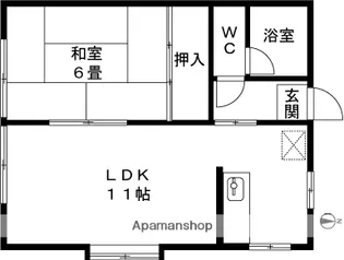 ハイム望【203号室】の間取り