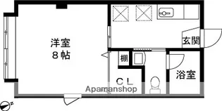 パティ・イーストD【230号室】の間取り