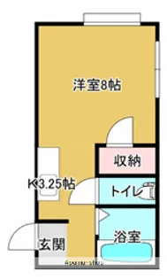 ドミール中貫【2階】の間取り