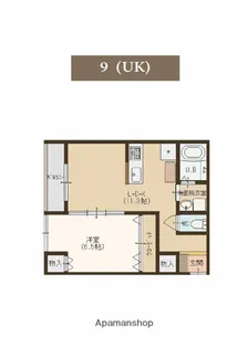 スカイラーク【3階】の間取り