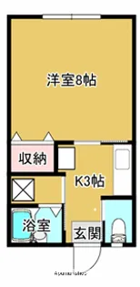 ベルハウス【2階】の間取り