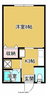 ベルハウス【2階】の間取り