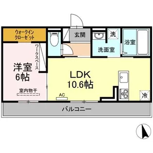 プレミアステイツS【2階】の間取り