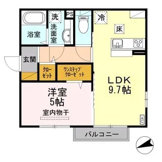 グランツ A【1階】の間取り