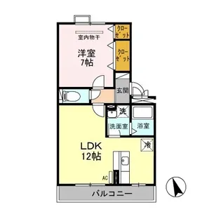 エスタシオン【3階】の間取り