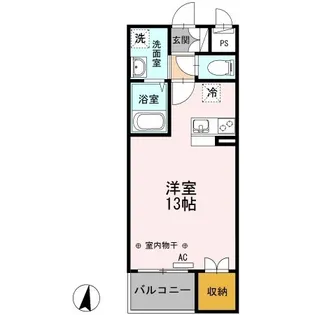 グランシャリオ【1階】の間取り