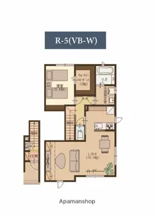 ユーソニアン・前川東E【2階】の間取り