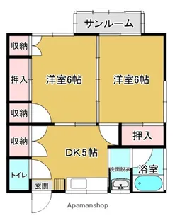 ベルスケッチ【2階】の間取り
