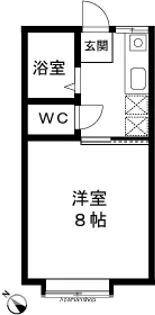 ファーストハイツひばりが丘【203号室】の間取り
