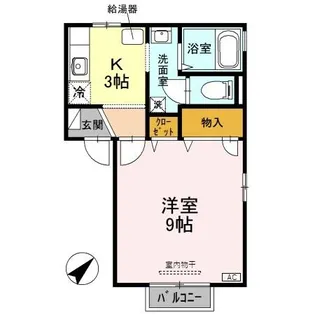 ハルモニ【2階】の間取り