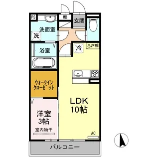コンフォルト アン【3階】の間取り