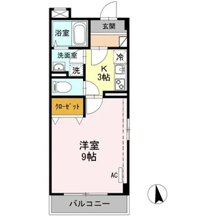 パストラルパンド【3階】の間取り
