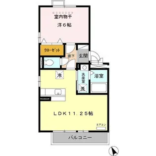 フォルマート【2階】の間取り