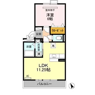 フォルマート【2階】の間取り