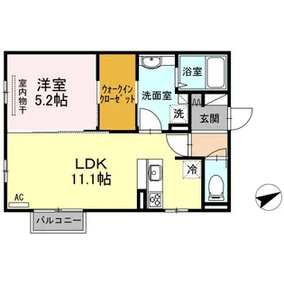 ななつぼし【2階】の間取り