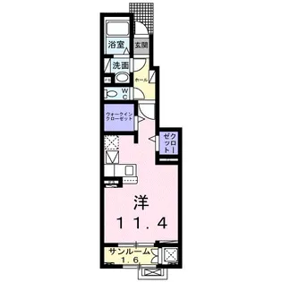 エトワール南町【1階】の間取り