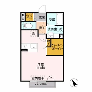 セントラル M【2階】の間取り