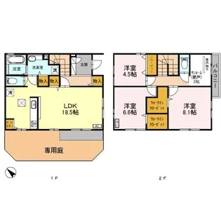 エスベランサ E【E号室】の間取り