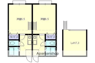 ドーム21【1階】の間取り