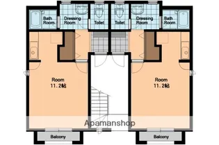 プライム【1階】の間取り