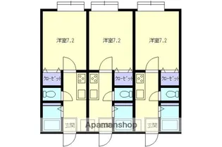 クレールヒル【1階】の間取り