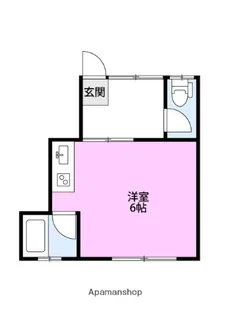 コーポラス栄【1階】の間取り