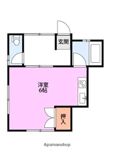 コーポラス栄【1階】の間取り