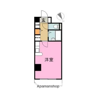 リバーヴュー長岡【9階】の間取り