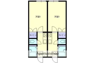 ロビンルーストⅢ【2階】の間取り