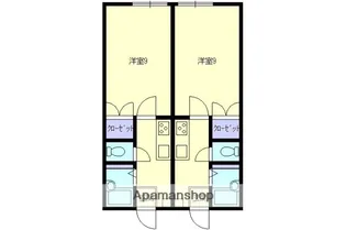 ロビンルーストⅢ【2階】の間取り