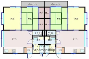 スプランドゥール【B-2号室】の間取り