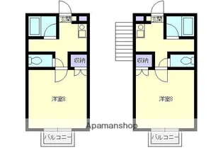 リバーサイドタウン【2階】の間取り